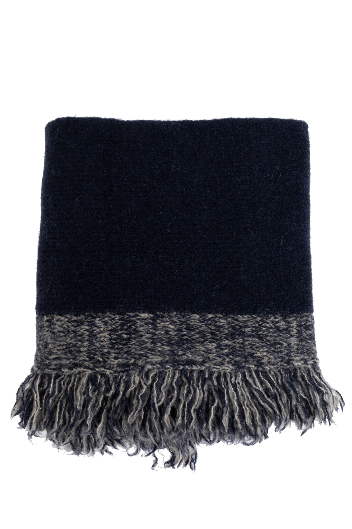 Louis Vuitton presents: Speedy P9 Collection Wool scarf with fringes