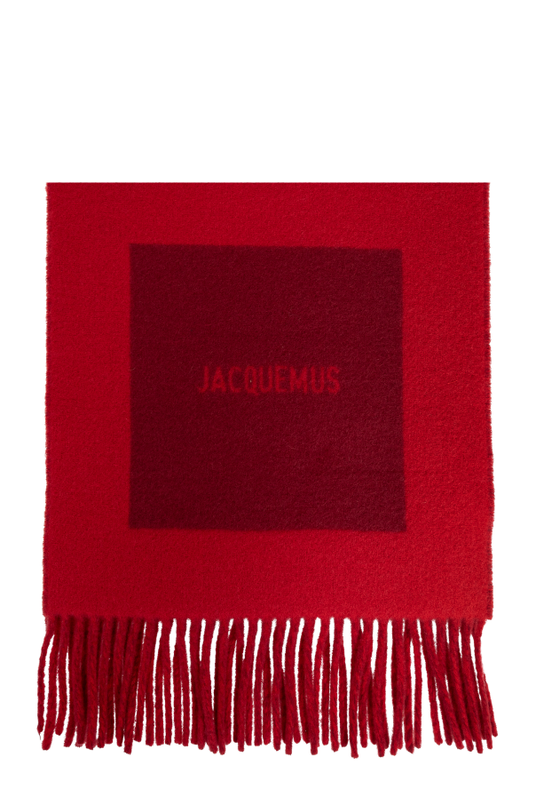 Jacquemus Szal z logo