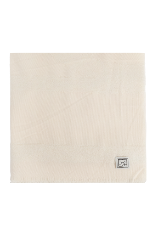 Scarf with logo od TOTEME