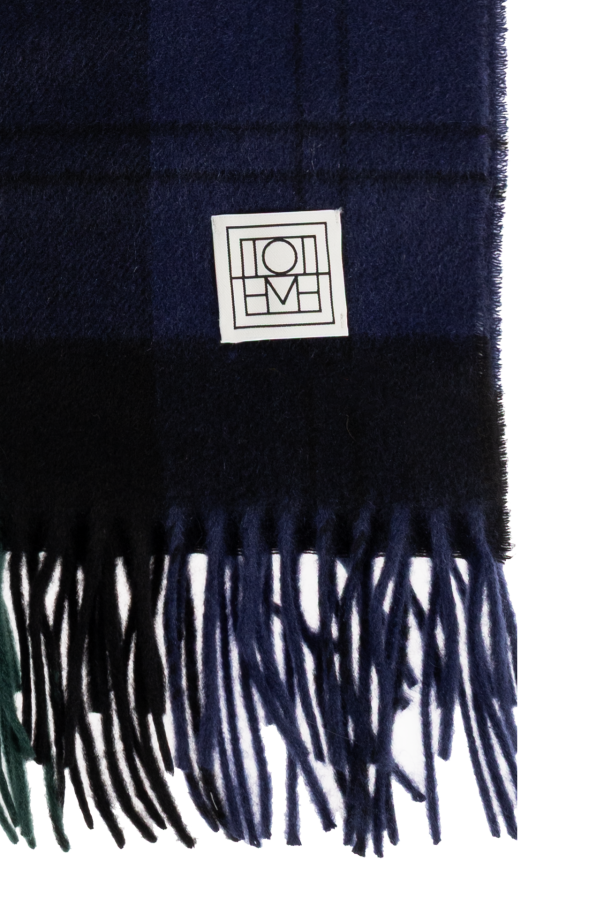 TOTEME Kaschmirschal mit Karomuster