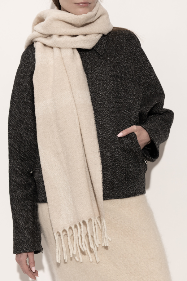 TOTEME Bufanda de lana con flecos