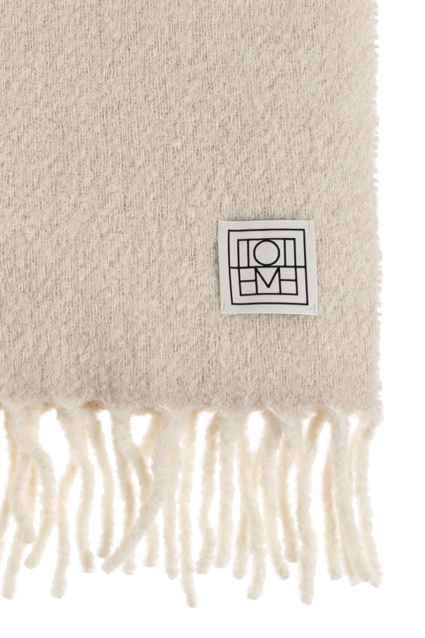 TOTEME Bufanda de lana con flecos