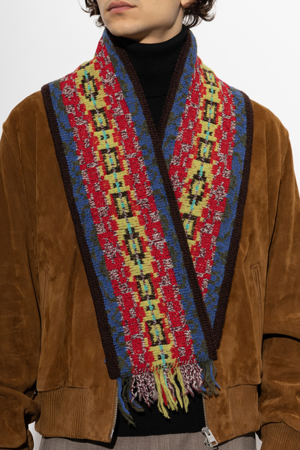 Dries Van Noten Wool scarf ‘Marka’
