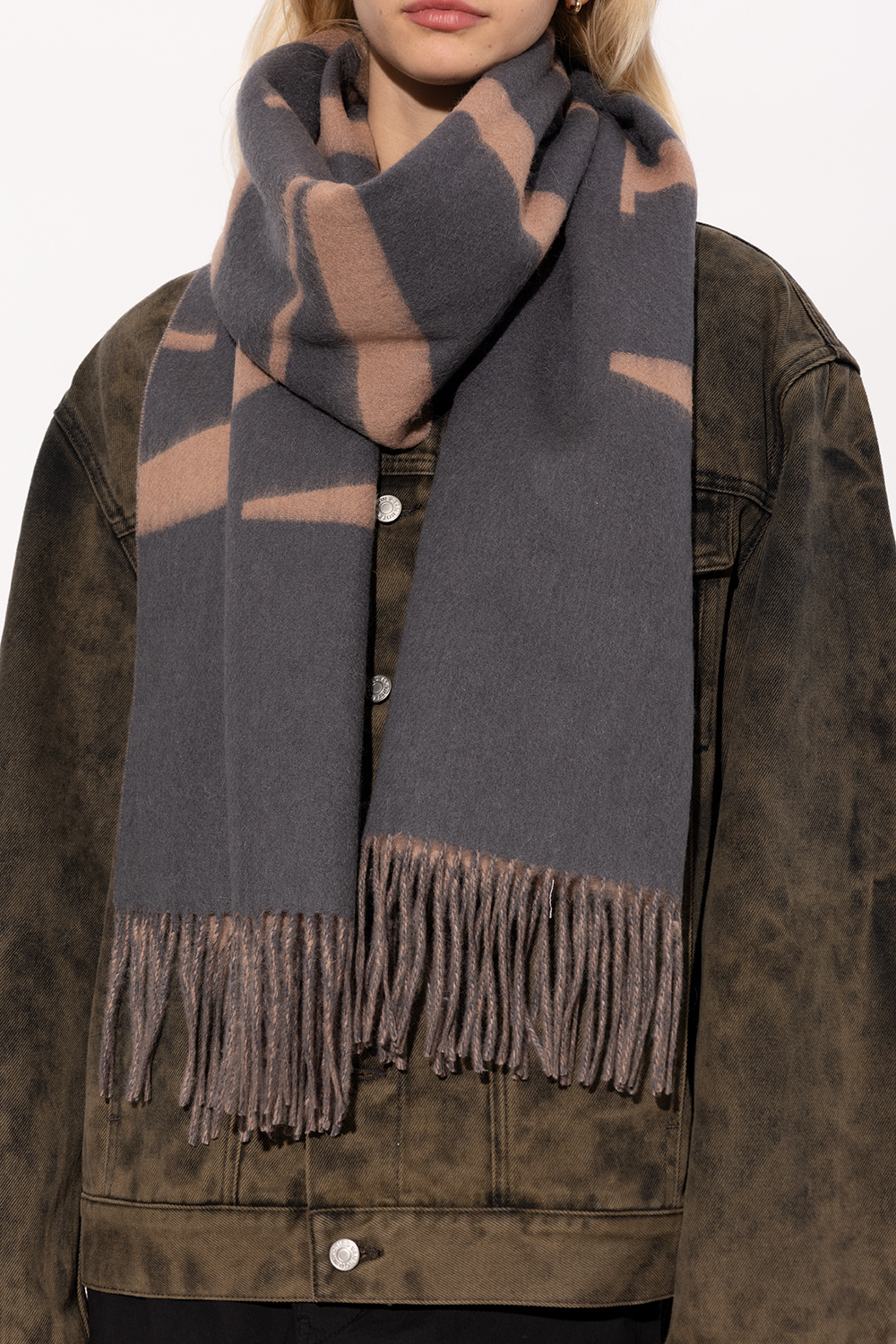 AllSaints Reversible scarf