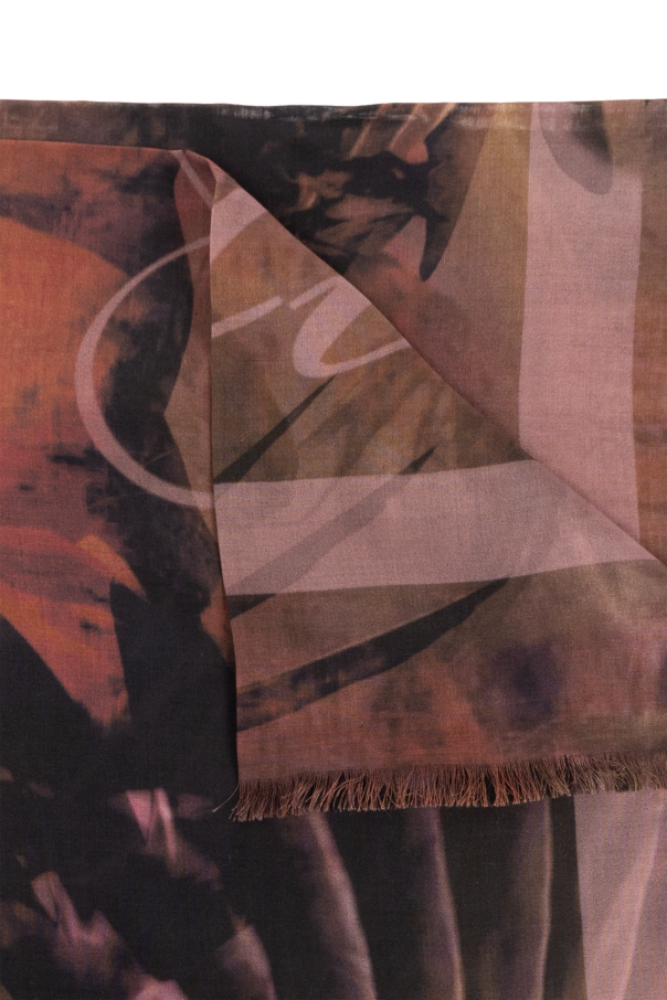 AllSaints Scarf with animal motif