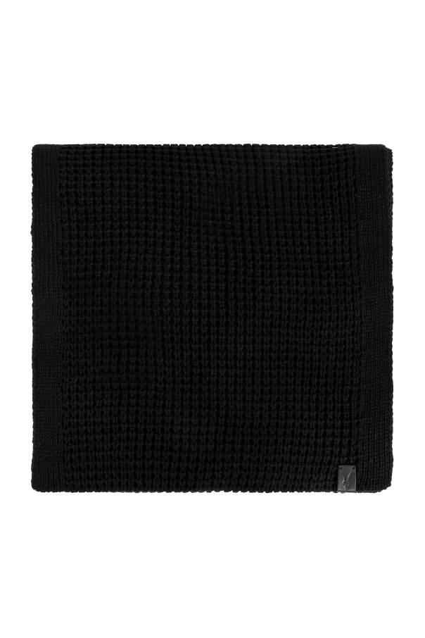 Scarf with logo patch od AllSaints