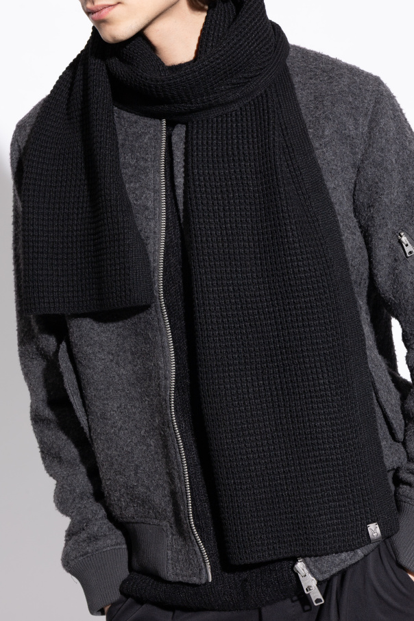 AllSaints Scarf with logo patch