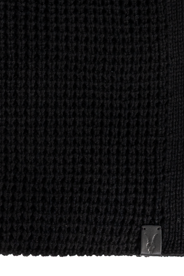 AllSaints Scarf with logo patch