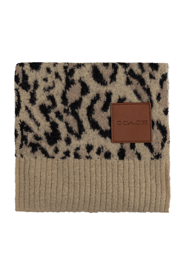 Scarf with animal motif od Coach