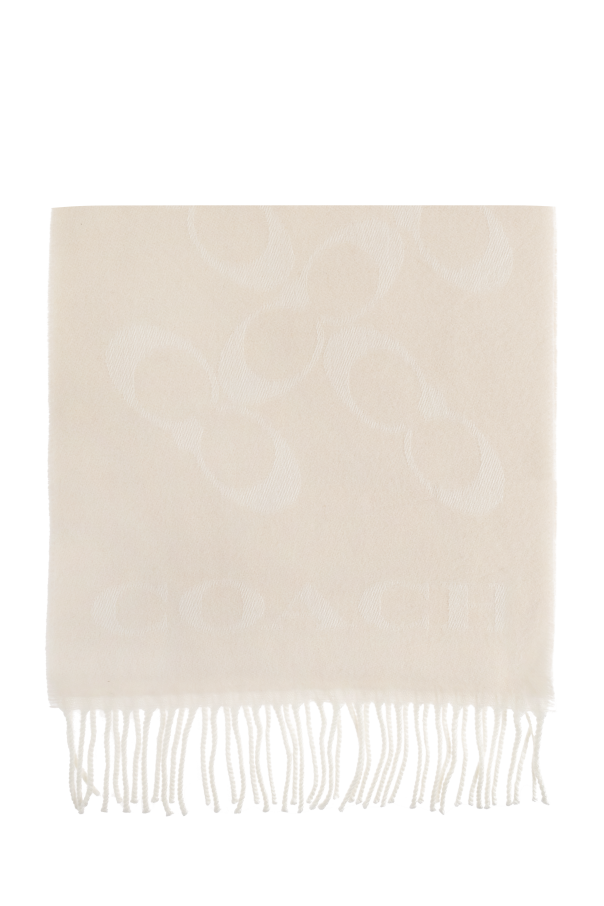 Scarf with monogram od Coach