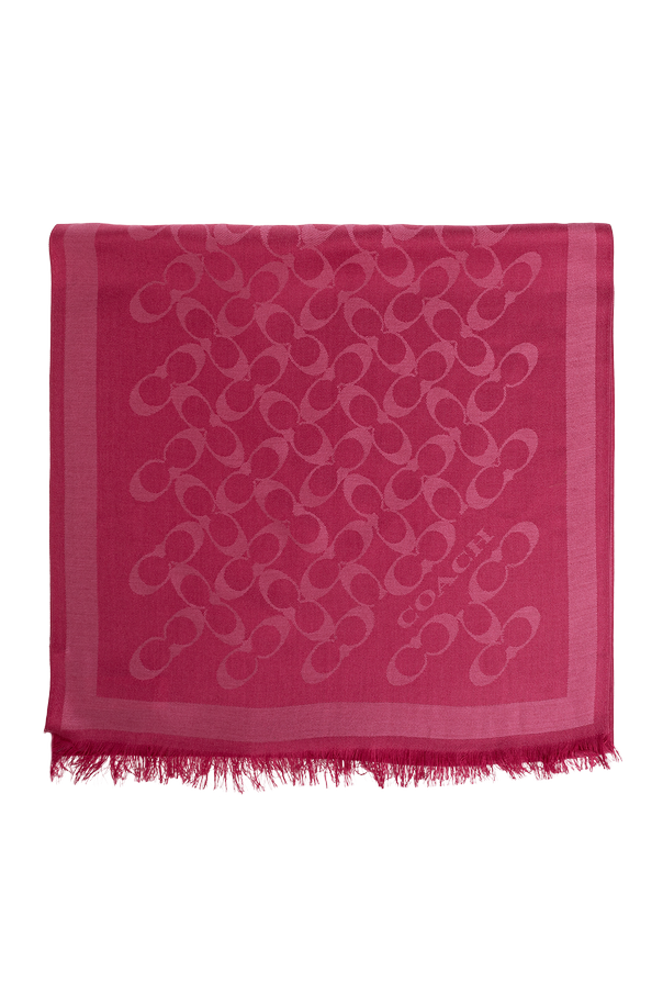 Scarf with monogram od Coach