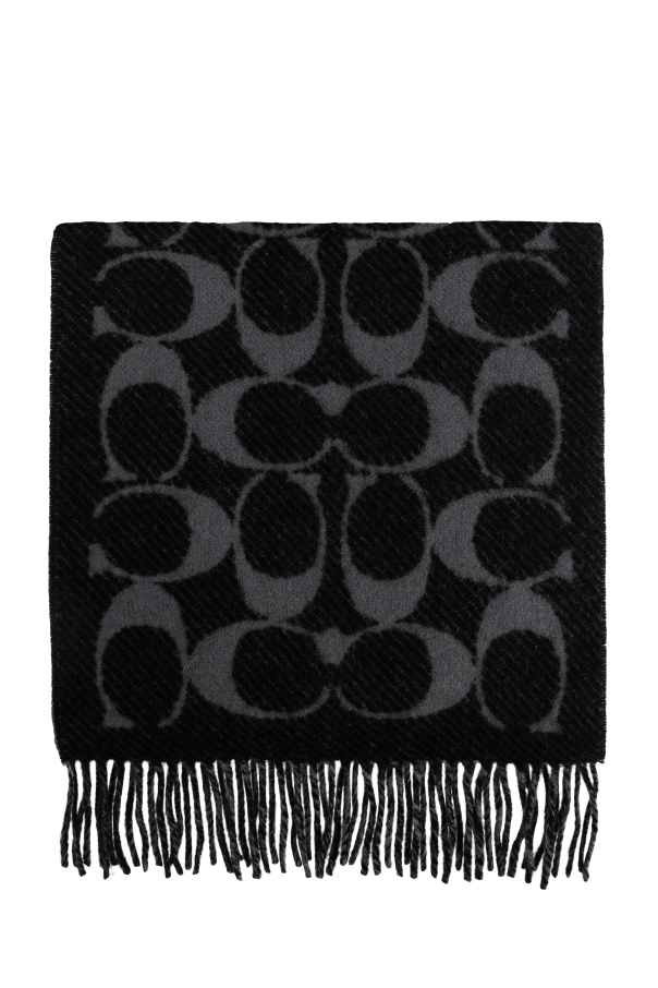 Scarf with monogram od Coach