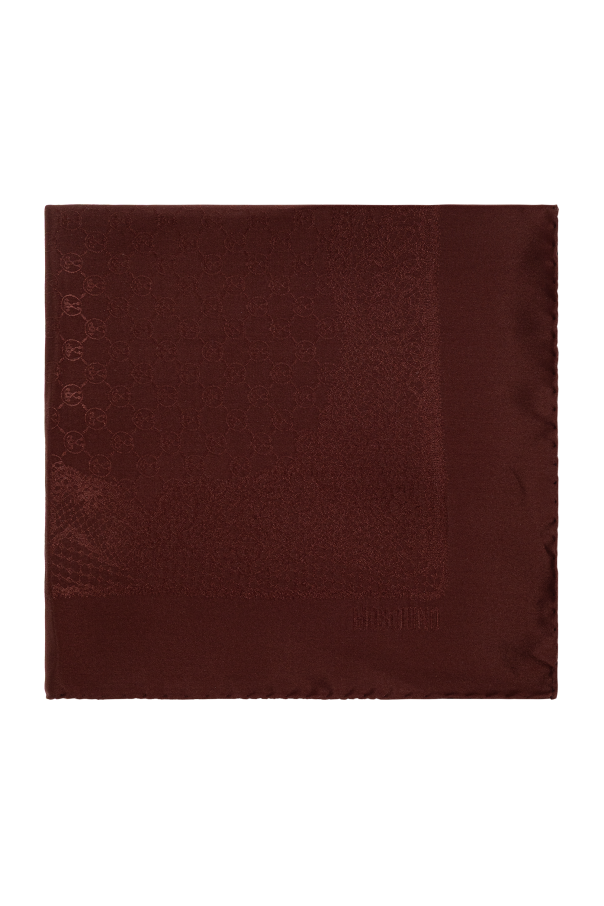 Scarf with monogram od Moschino