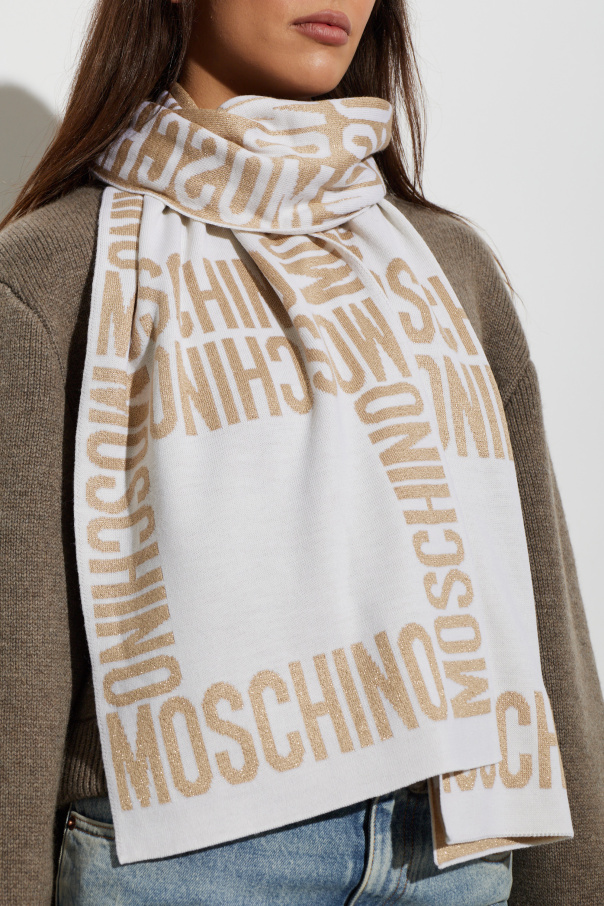 Moschino Scarf with lurex thread