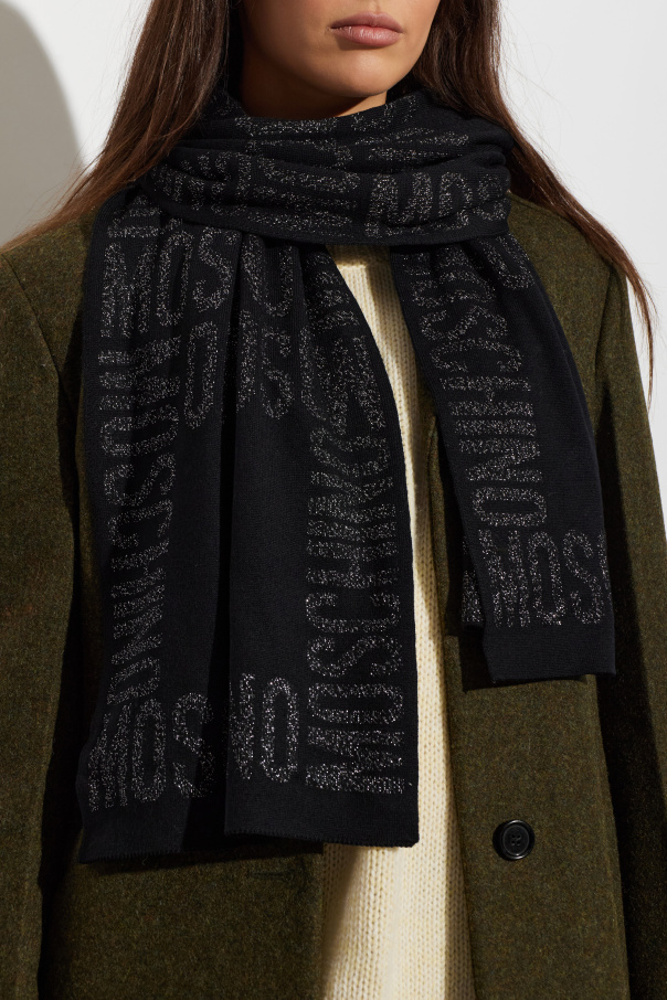 Moschino Scarf with lurex thread