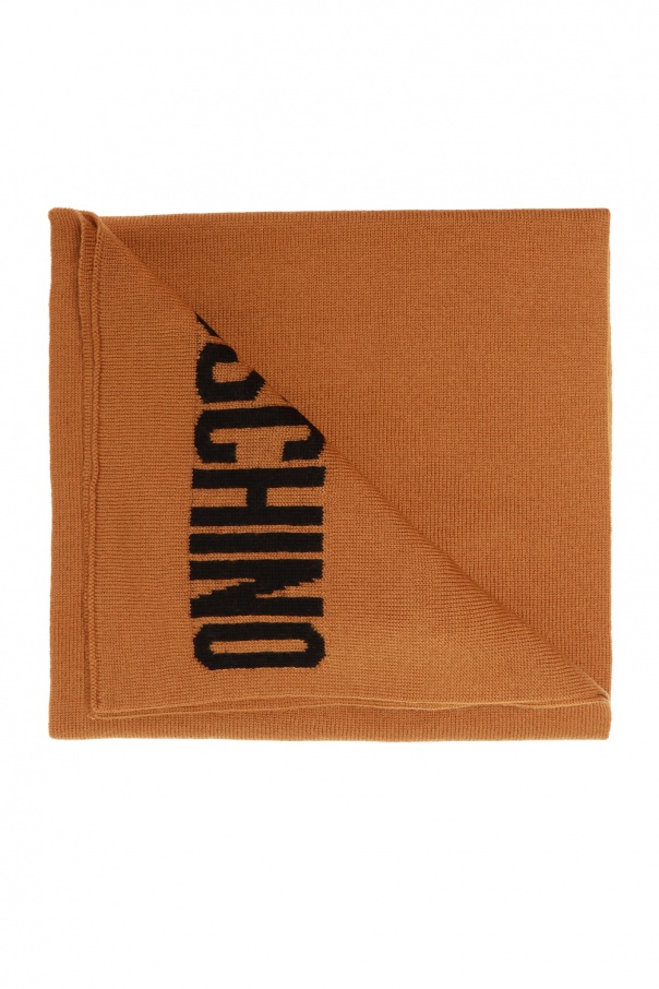 Moschino Logo scarf