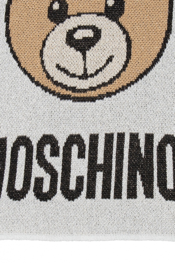 Moschino Teddy bear scarf