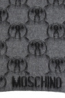 Moschino Reversible scarf with logo