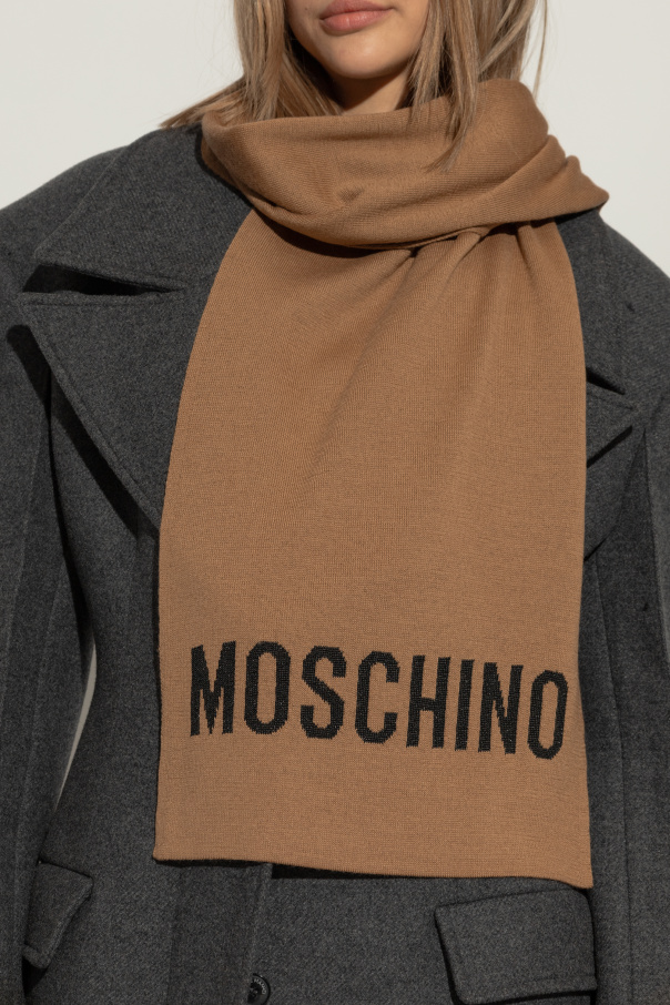 Moschino Szal z logo