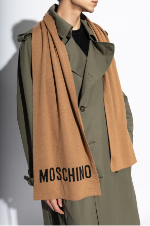 Moschino Szal z logo