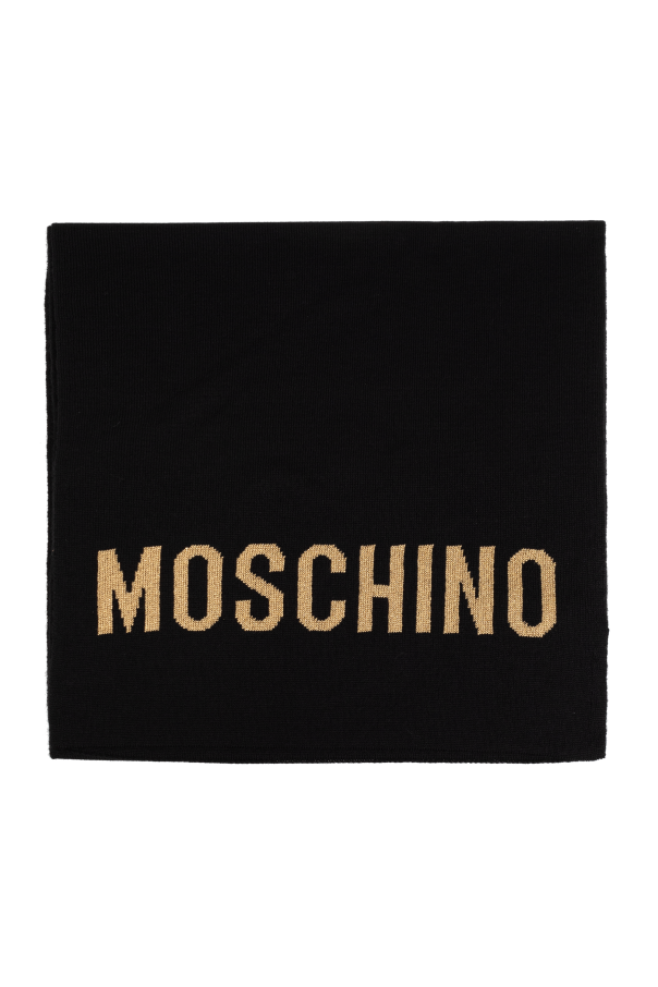 Moschino Scarf with Logo