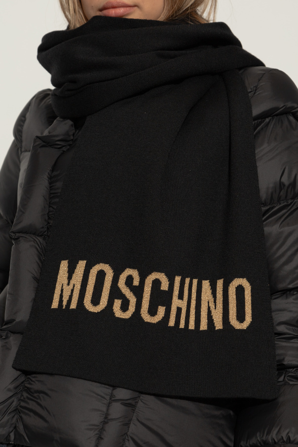 Moschino Szal z logo