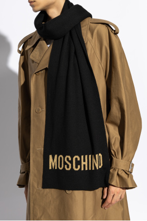 Moschino Scarf with Logo