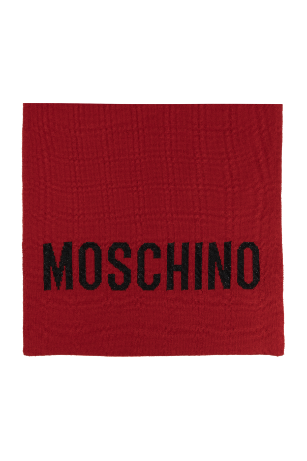 Moschino Szal z logo