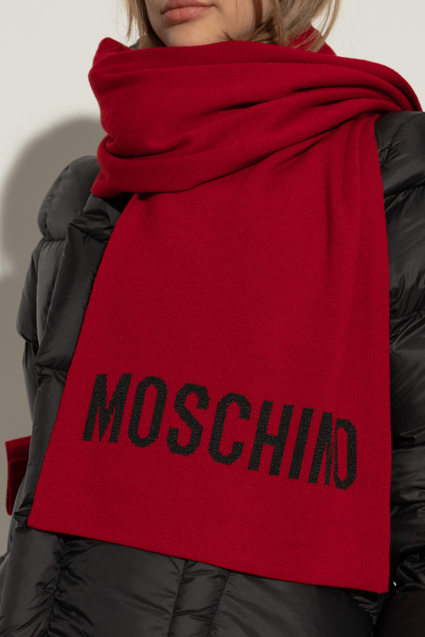 Moschino Szal z logo