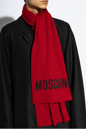 Moschino Szal z logo