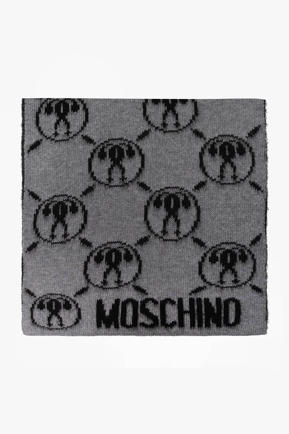 Moschino MOSCHINO SCARF WITH LOGO