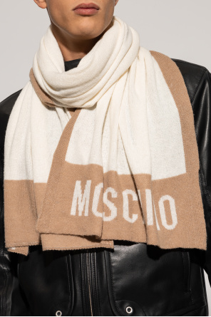 Moschino Szal z logo