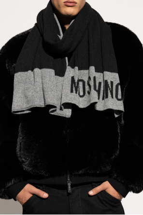 Moschino Szal z logo