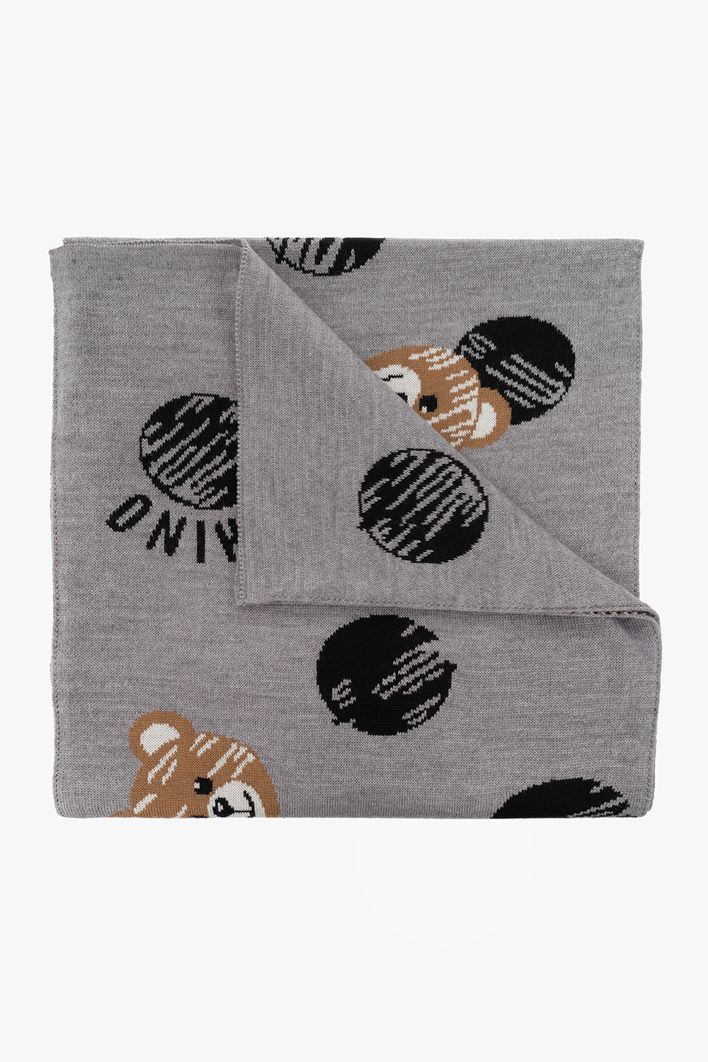 Moschino Scarf with teddy bear motif