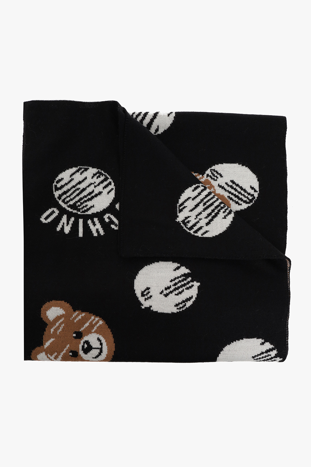 Moschino Scarf with teddy bear motif