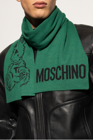 Moschino Scarf with bear motif