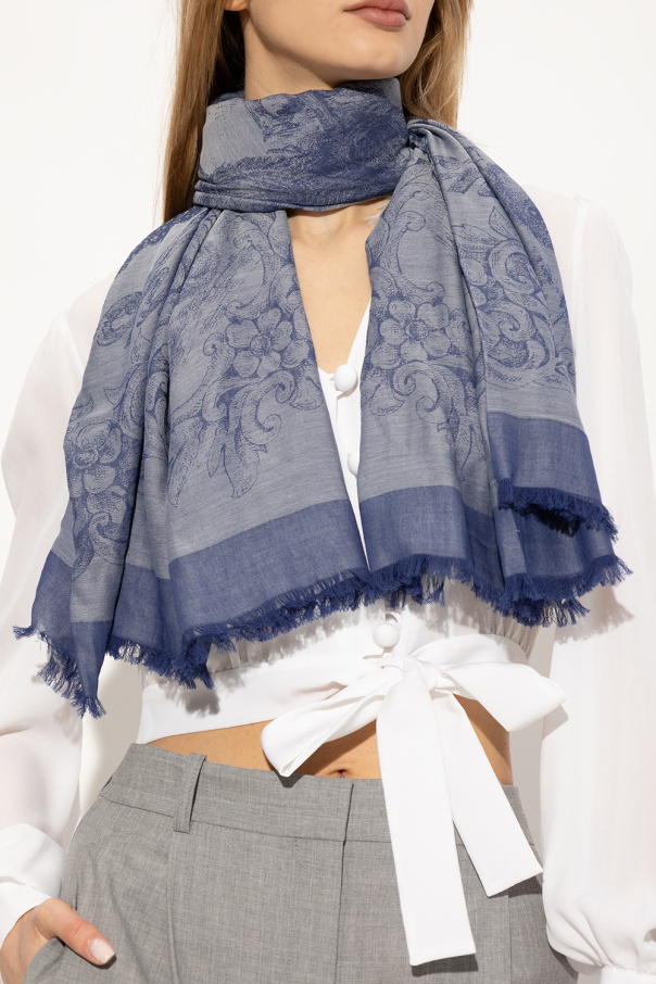 Moschino Jacquard shawl