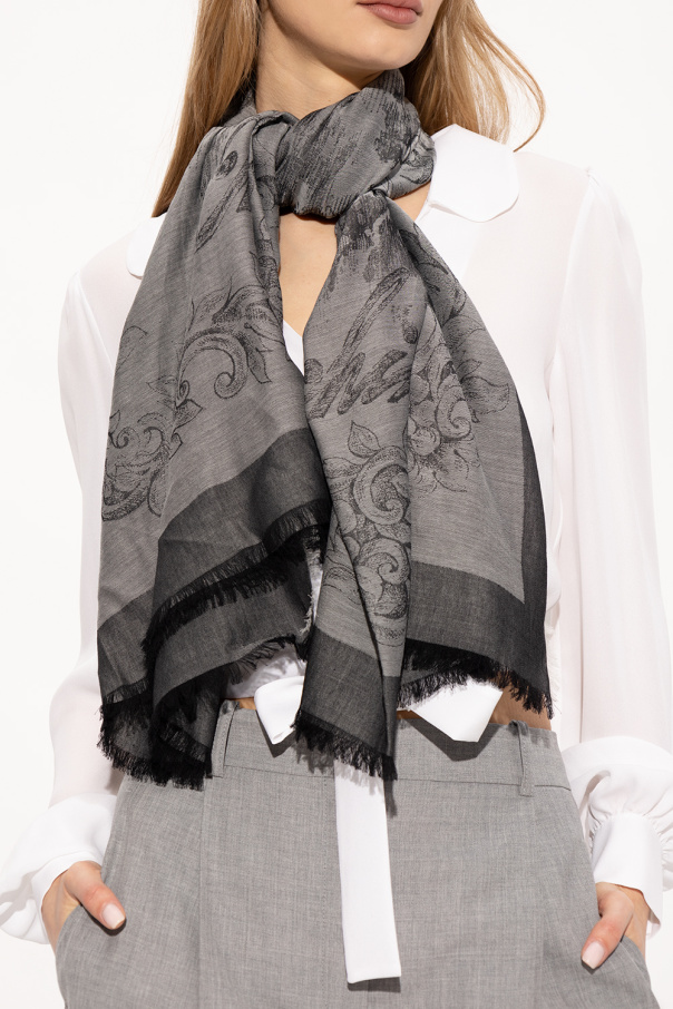 Moschino Jacquard shawl