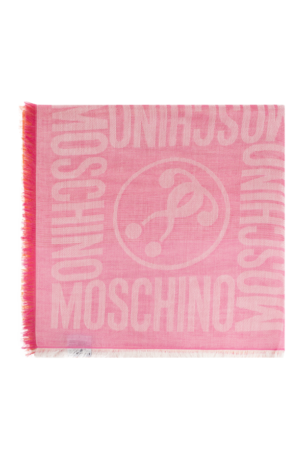 Scarf with monogram od Moschino