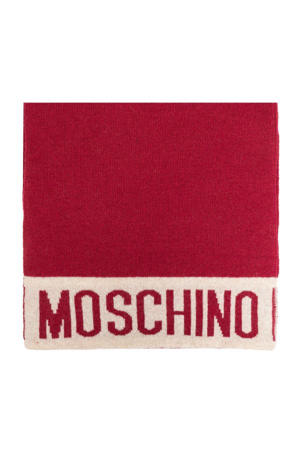 Moschino Szal z logo