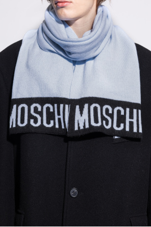 Moschino Bufanda con logo