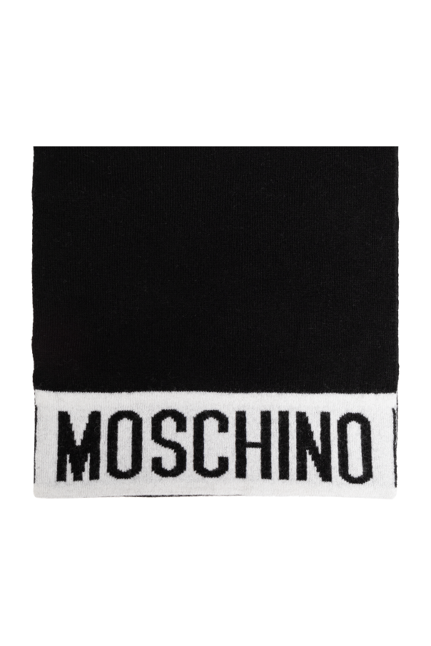 Moschino Szal z logo