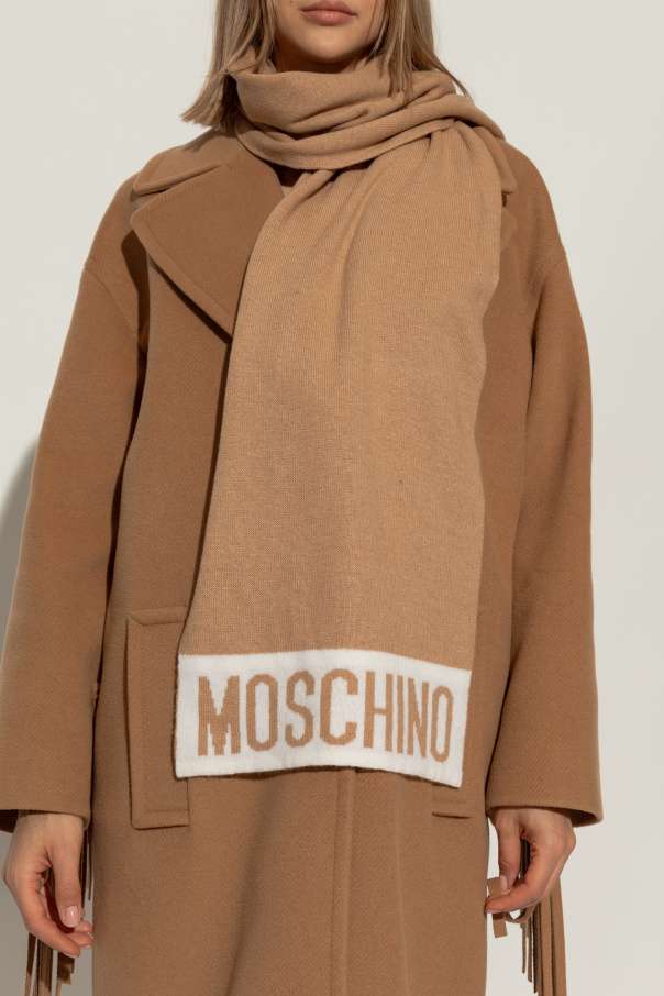 Moschino Szal z logo