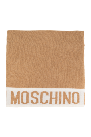 Szal z logo od Moschino