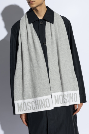 Moschino Szal z logo