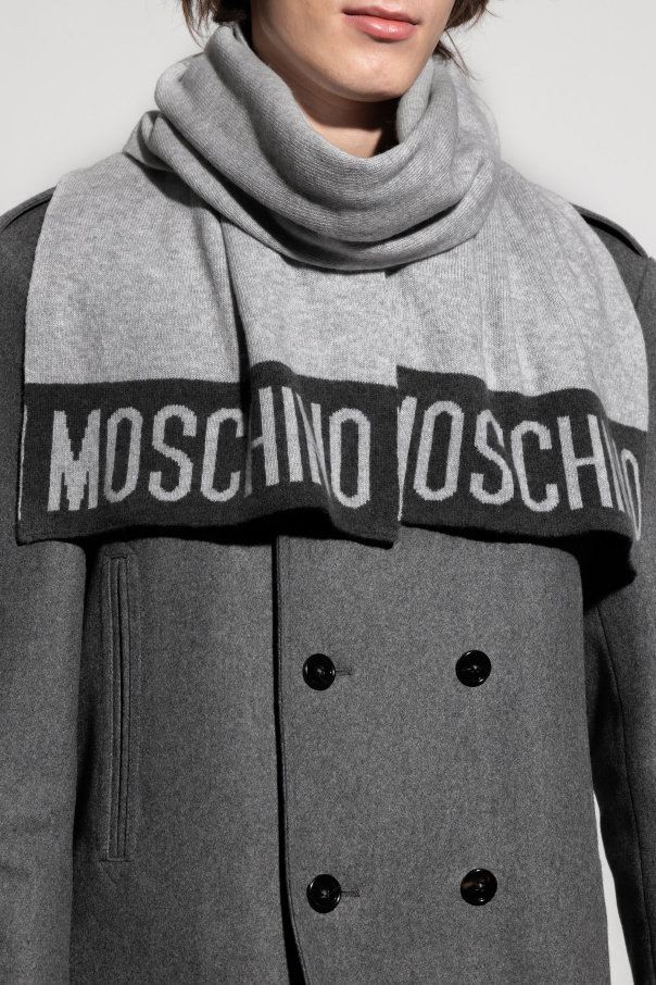Moschino Schal mit Logo