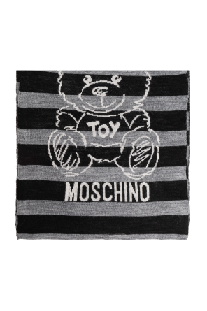 Scarf with striped pattern od Moschino