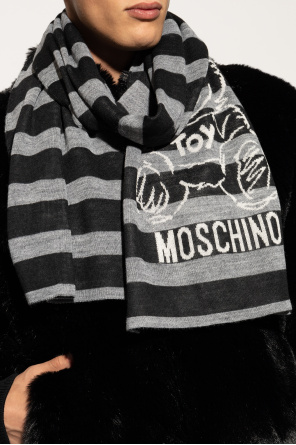 Moschino Scarf with striped pattern