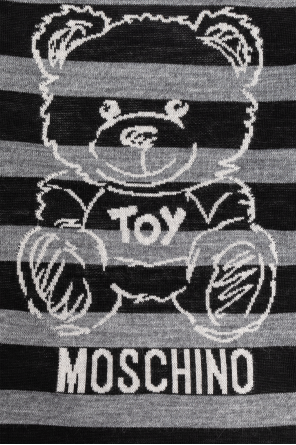 Moschino Scarf with striped pattern