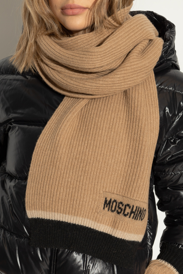 Moschino Scarf with logo